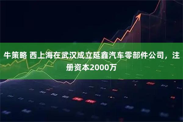 牛策略 西上海在武汉成立延鑫汽车零部件公司，注册资本2000万