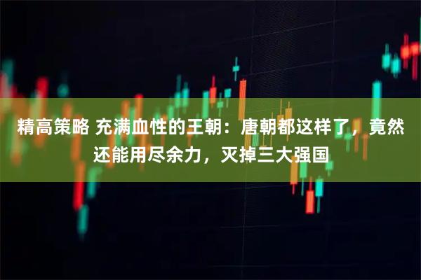 精高策略 充满血性的王朝：唐朝都这样了，竟然还能用尽余力，灭掉三大强国